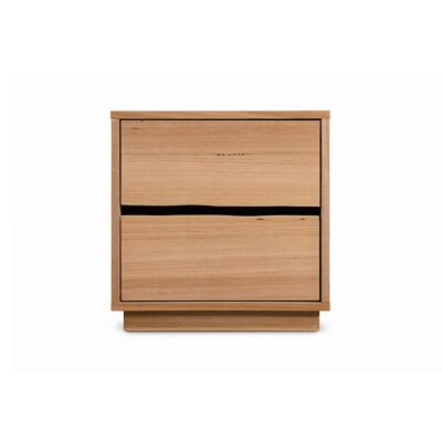 Luna Timber 2-Drawer Bedside Table | OMF