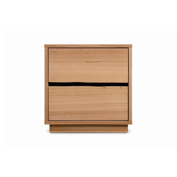 Luna Timber 2-Drawer Bedside Table | OMF