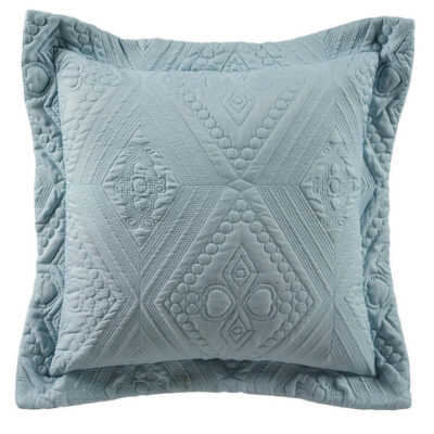 Aspen Square Sky Blue Cushion | OMF