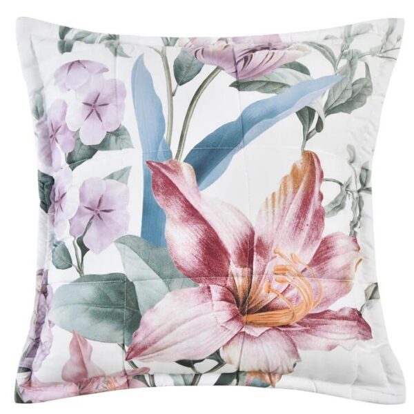 Carmela Square White Cushion | OMF