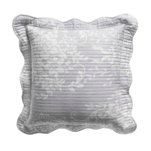 Florence Square Cushion Grey | OMF