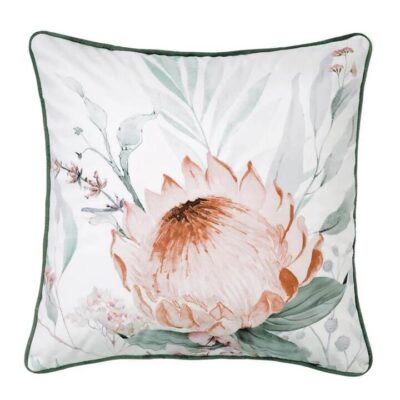 Sariya Square Velvet Cushion White | OMF