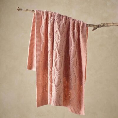 Johnson Throw Rug Blush | OMF