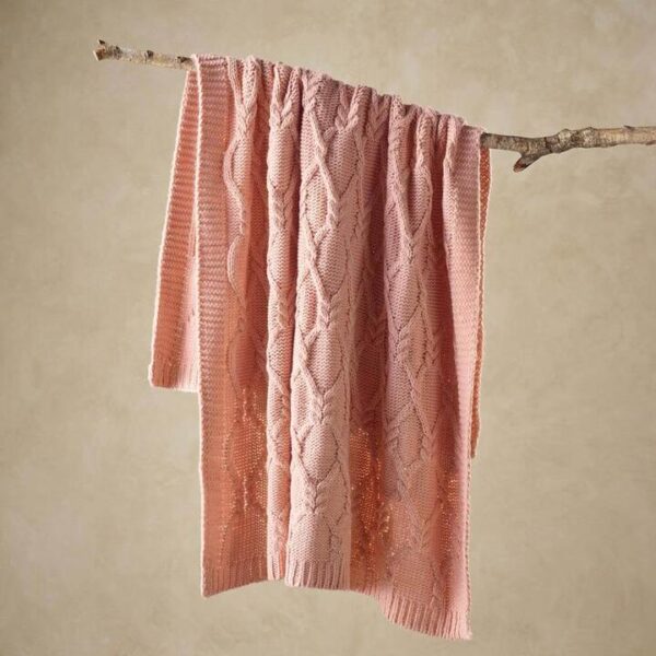 Johnson Throw Rug Blush | OMF