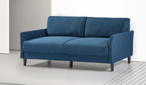 Jackie 3 Seat Sofa Blue Weave | OMF
