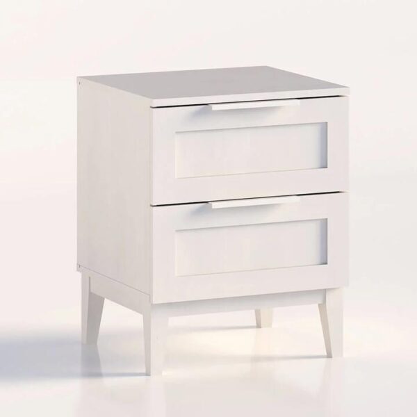Tenley 2 Drawer Bedside Table | OMF