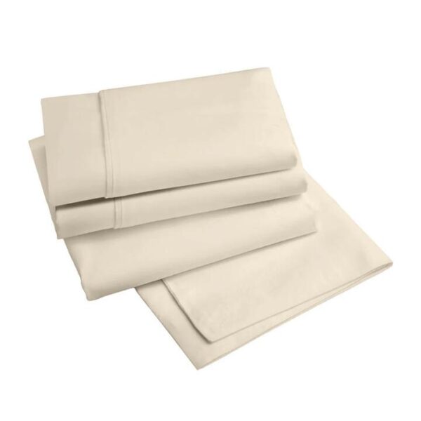 Renee Taylor 1500TC Cotton Blend Sheet Set King Ivory | OMF