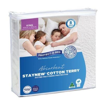 Cotton Terry King Size Mattress Protector | OMF