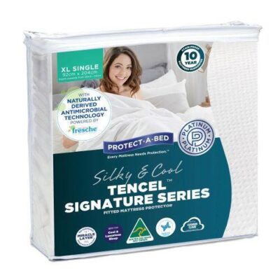 Silky Cool Tencel XL Single Mattress Protector | OMF