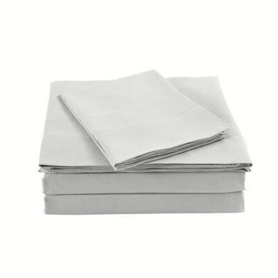 Royal Comfort Blended Bamboo Sheet King Set Light Grey | OMF