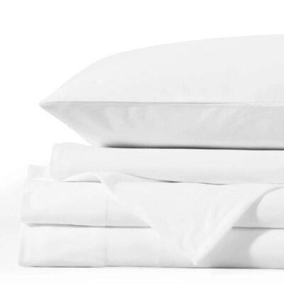 Royal Comfort Polar Fleece Flannel Sheet Set King White | OMF