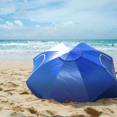 Havana Beach Umbrella - Blue | OMF
