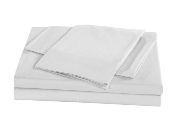 Royal Comfort Blended Bamboo Sheet Set Double Warm Grey | OMF