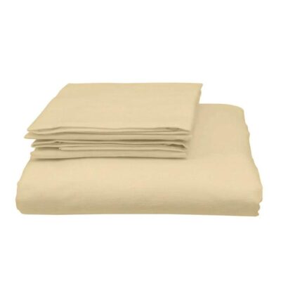 Royal Comfort Blended Bamboo Quilt Cover Set King Oatmeal | OMF