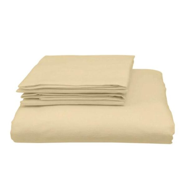 Royal Comfort Blended Bamboo Quilt Cover Set King Oatmeal | OMF
