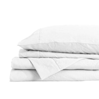Royal Comfort Blend Sheet Set Queen White | OMF