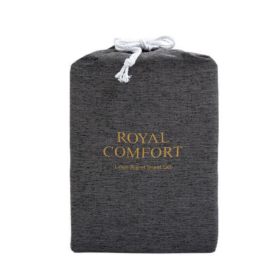 Royal Comfort Blend Sheet Set King Charcoal | OMF
