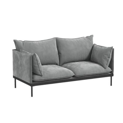 Casa Decor Camilla Light Grey 2 Seater Sofa | OMF