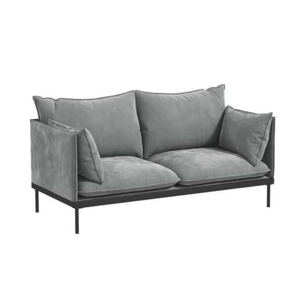 Casa Decor Camilla Light Grey 2 Seater Sofa | OMF