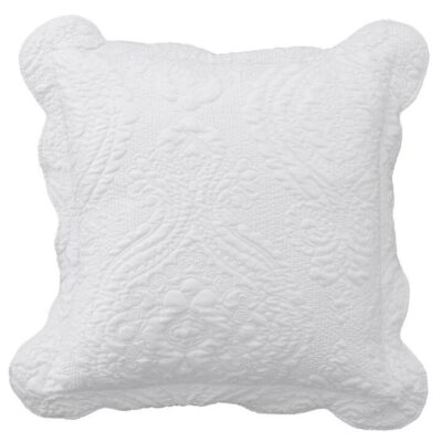 Cordelia Square Cushion White | OMF