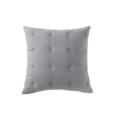 Langston Square Cushion Silver | OMF
