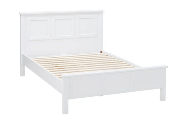 Hamptons Bed Frame White Queen | OMF