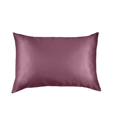 Pure Silk Pillow Case By Royal Comfort (Single Pack) - Malaga Wine | OMF