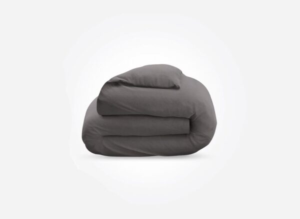 Onebed Sheets The Duvet Cover Sheeny Charcoal Single