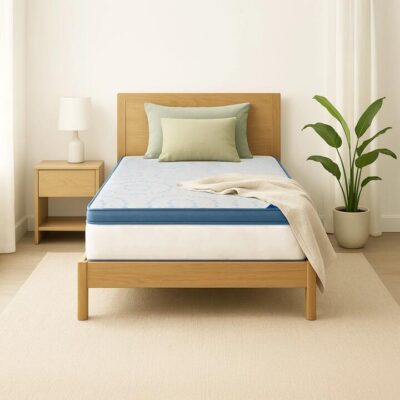 Super Sleeper Pro [King Single] Straight 2 Sleep® Mattress Topper with Cooling Technology + FREE Pillows